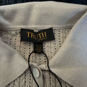 Truth polo sweater